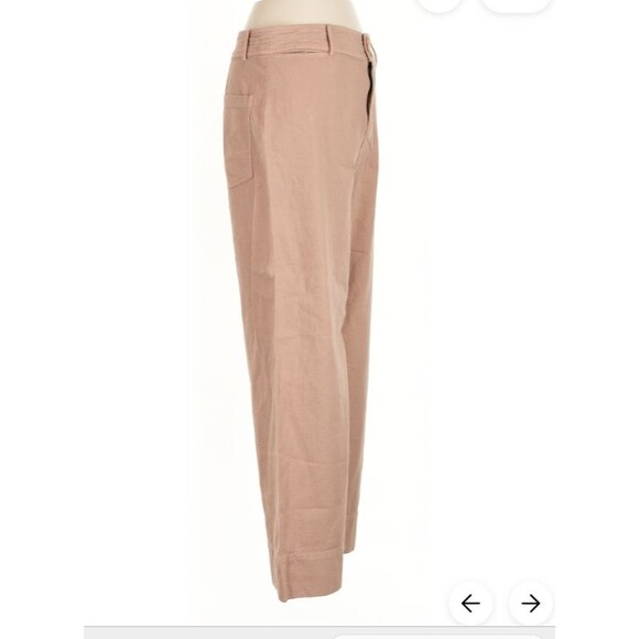 Apiece Apart New York Women's Beige Merida Cotton Wide Leg Pants 8 - Picture 4 of 8